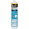 Diall Mould resistant White Living area Sanitary sealant, 300ml