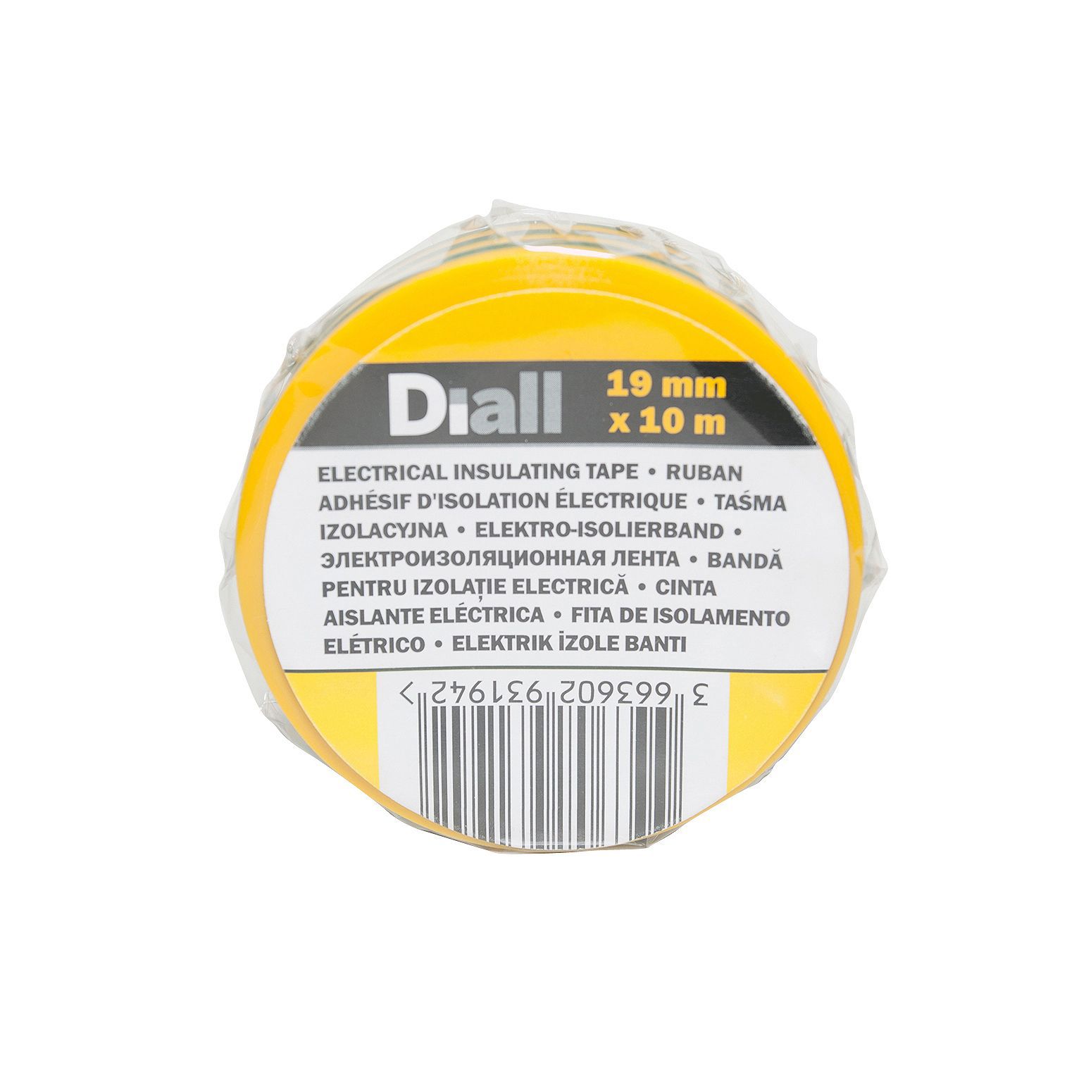 Diall Multicolour Electrical Tape (L)10m (W)19mm