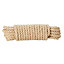 Diall Natural Jute Twisted rope, (L)10m (Dia)8mm