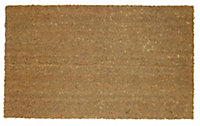 Diall Natural Rectangular Door mat, 110cm x 80cm