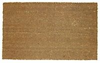Diall Natural Rectangular Door mat, 70cm x 40cm