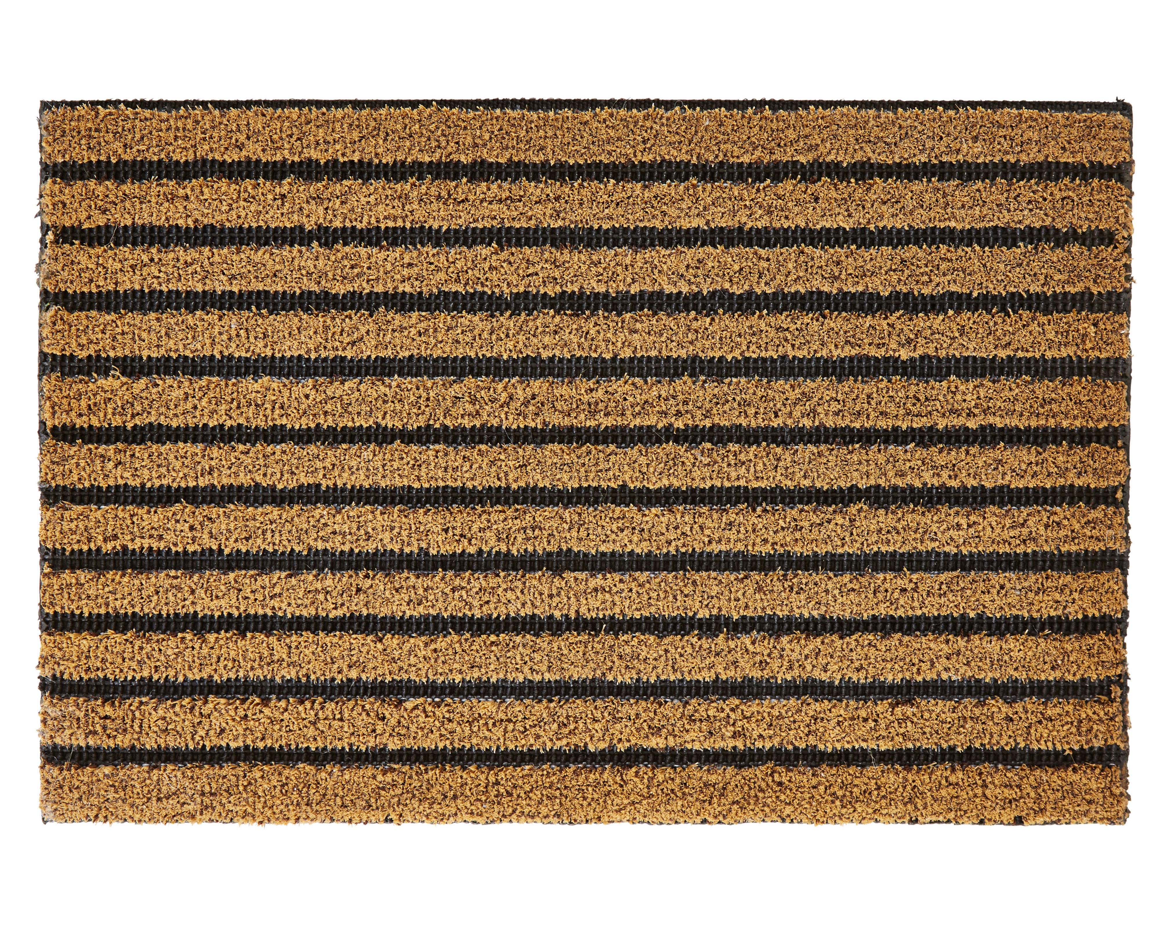 Diall Natural Ribbed Door mat, 60cm x 40cm DIY at B&Q