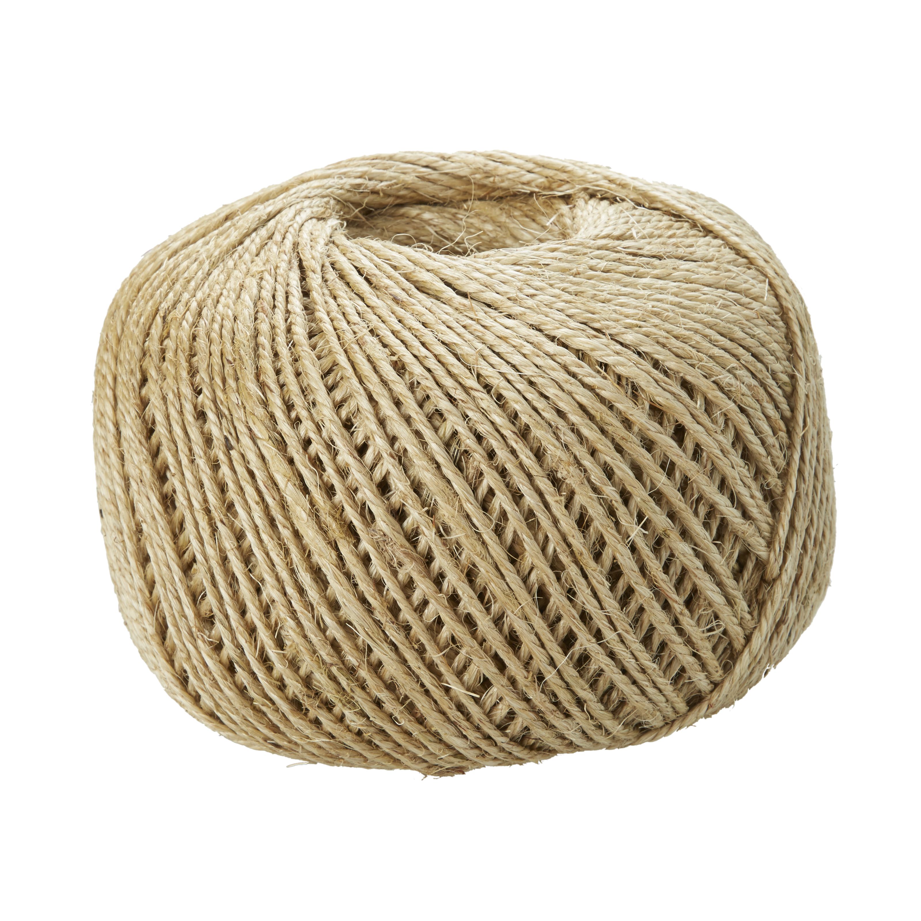 Diall Natural Sisal Twine, (L)180m (Dia)2.8mm