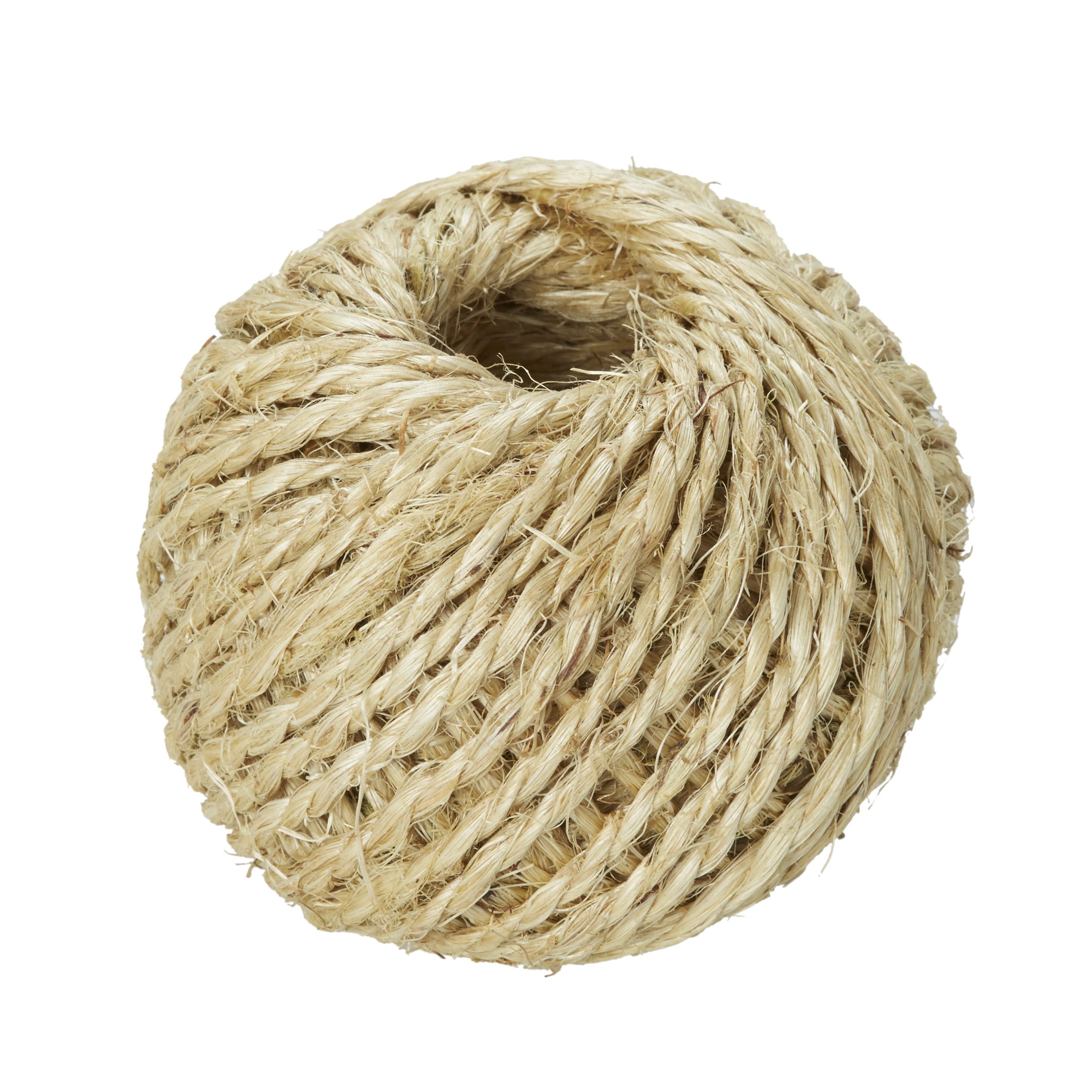 Diall Natural Sisal Twine, (L)18m (Dia)2mm