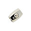 Diall Nickel-plated Zinc alloy Cable clip