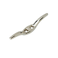 Diall Nickel-plated Zinc alloy Cleat hook (L)66mm