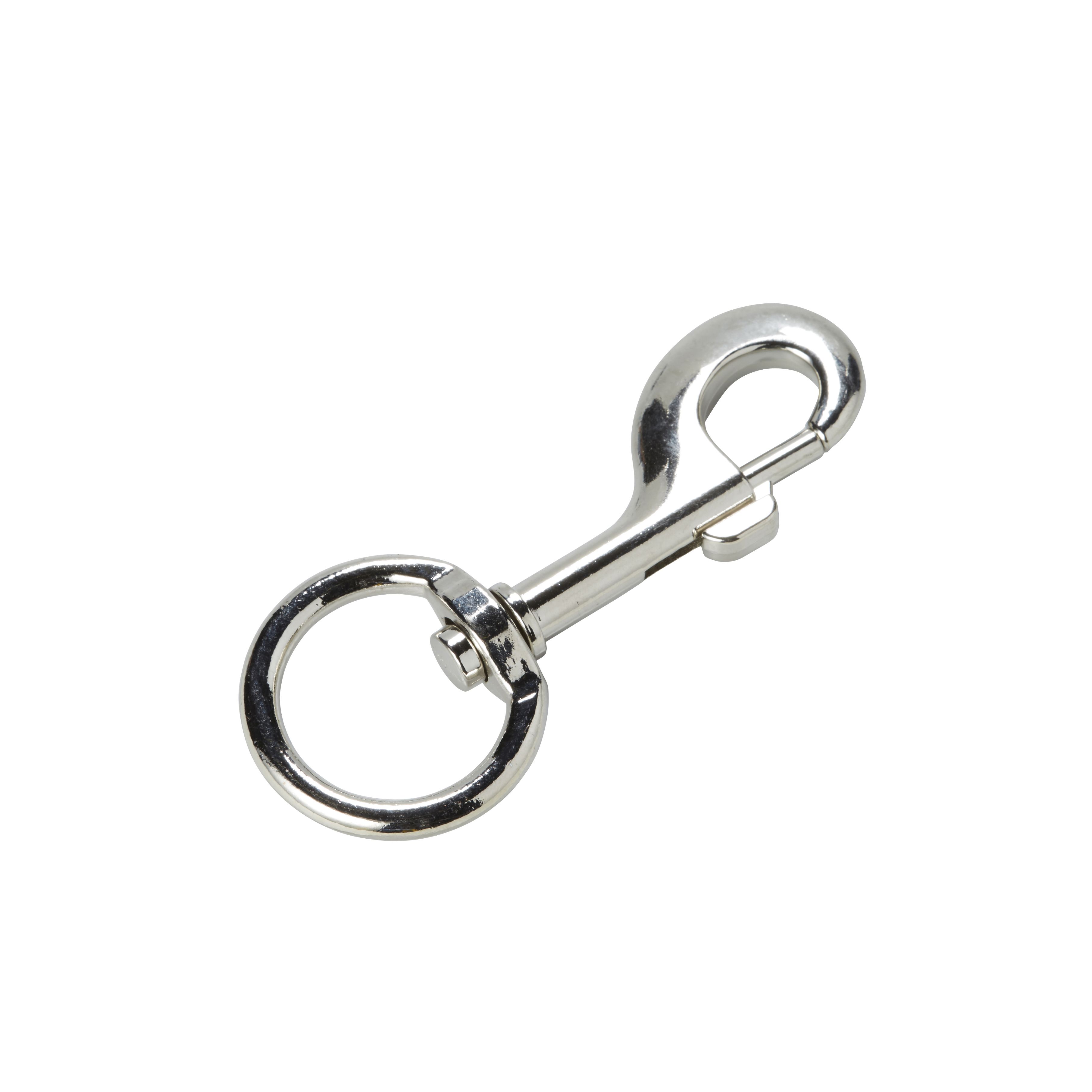 1/2 Nickel, Swivel Snap Hook, Zinc Alloy, #P-1568-NP