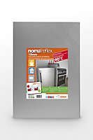 Diall Noma Reflex Aluminium & polystyrene 10mm Insulation board (L)0.8m (W)0.6m