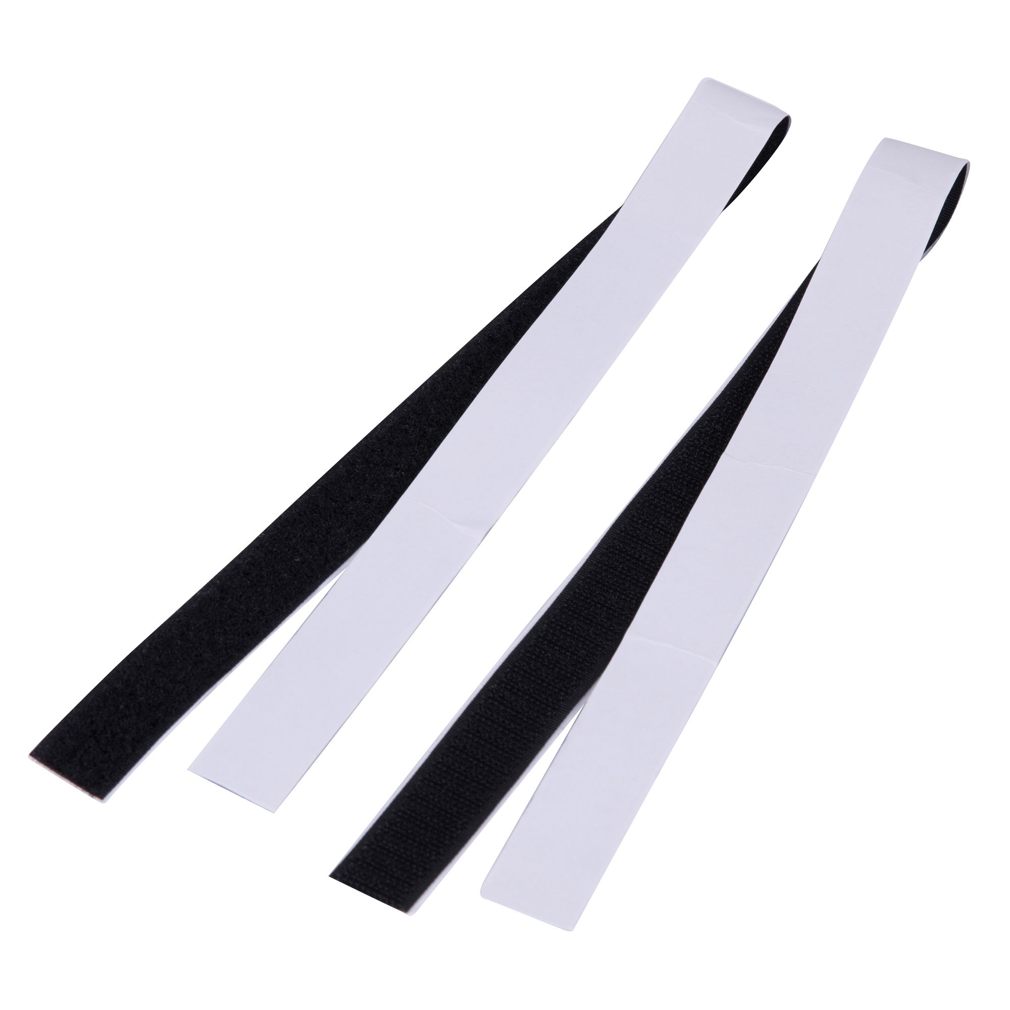 Diall Nylon Black Hook & loop Tape (L)0.5m (W)20mm | DIY at B&Q