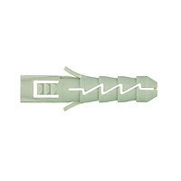 Diall Nylon Wall plug (L)30mm (Dia)6mm, Pack of 30
