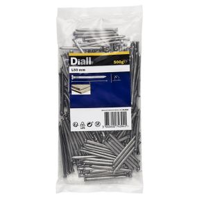 Diall Oval nail (L)50mm 500g