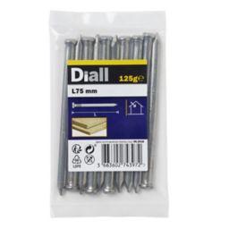 Diall Oval nail (L)75mm, Pack