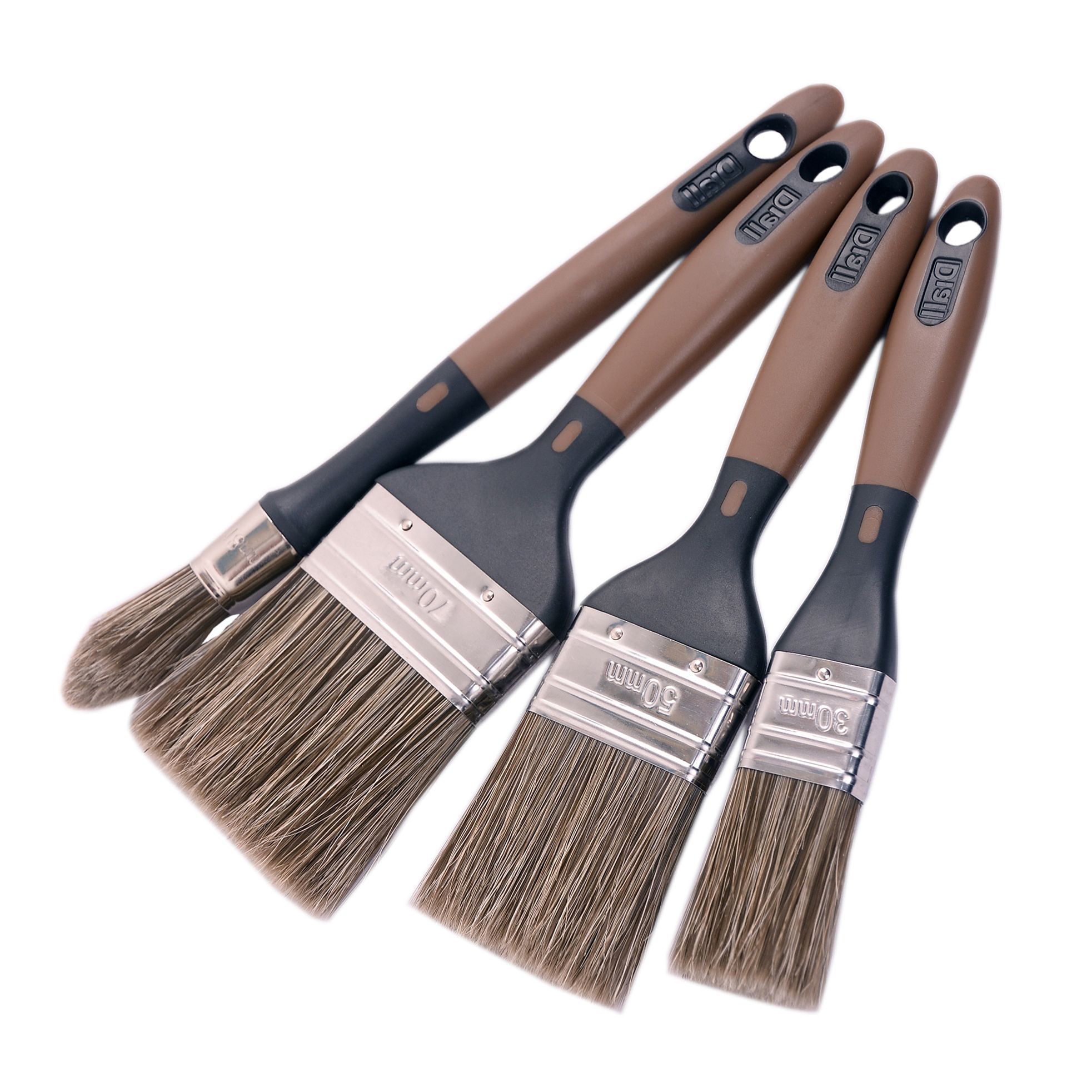 Diall Paint brush, Set of 4 | DIY at B\u0026Q