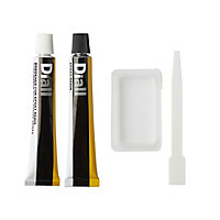 Diall Pale yellow 2-part adhesive 32g