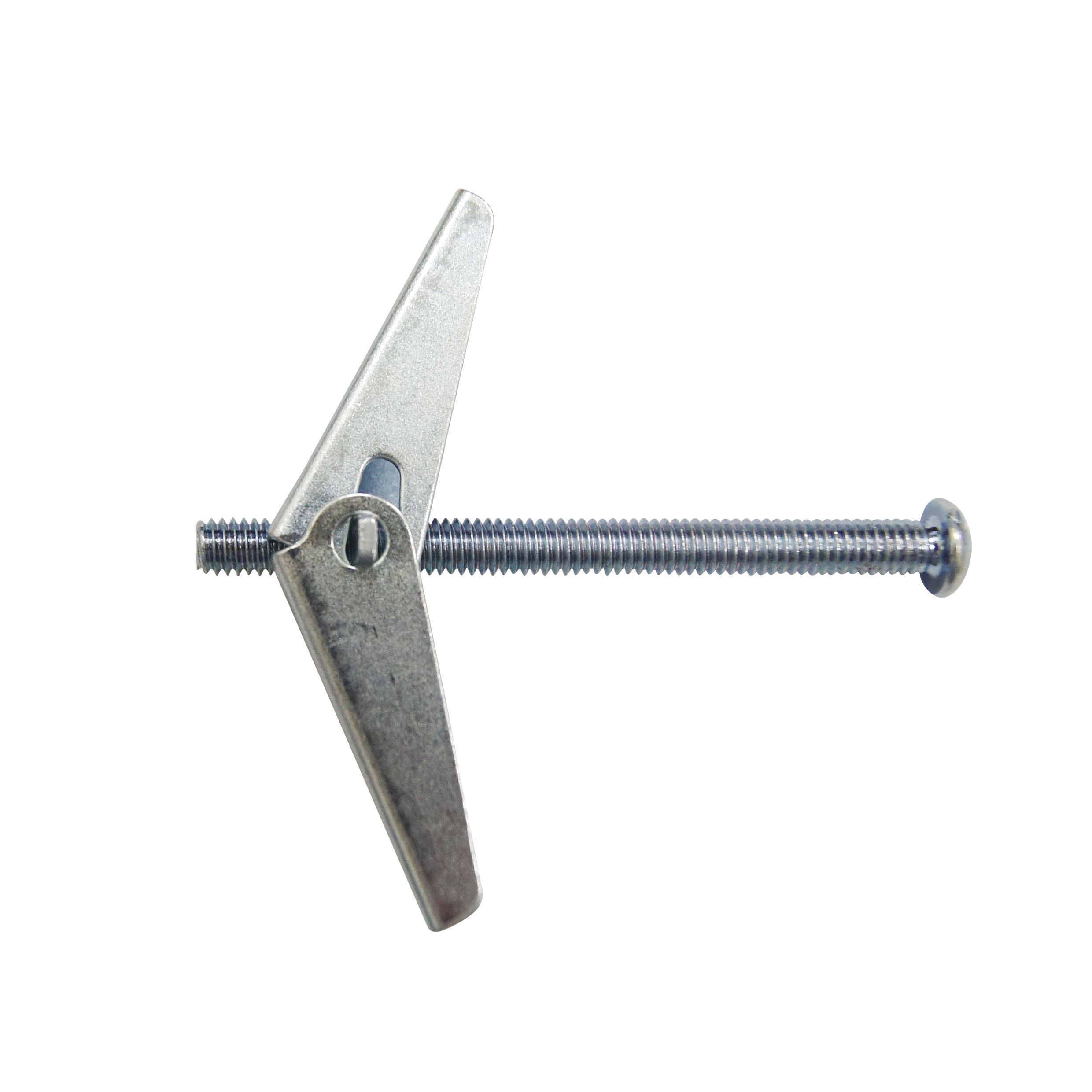 Diall Pan head Spring toggle (Dia)17mm (L)80mm, Pack of 10