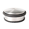 Diall Polished Silver effect Door stop