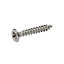 Diall Pozidriv Stainless steel Screw (Dia)3.5mm (L)25mm, Pack of 20