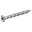 Diall Pozidriv Stainless steel Screw (Dia)4mm (L)40mm, Pack of 500