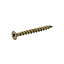 Diall PZ Carbon steel Decking Multipurpose screw (Dia)5mm (L)50mm, Pack of 50