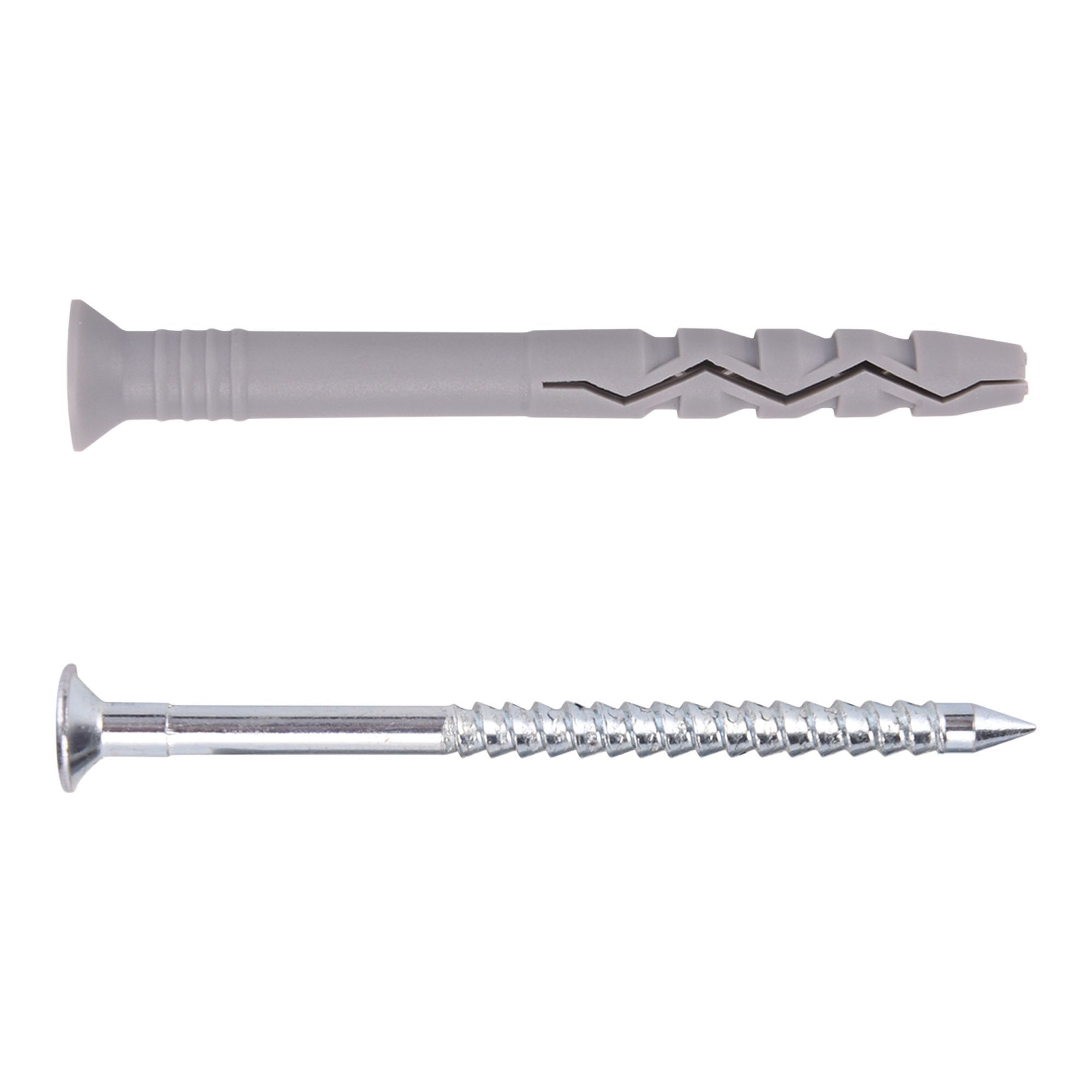 Diall PZ Countersunk Hammer fixing (Dia)10mm (L)100mm, Pack of 10