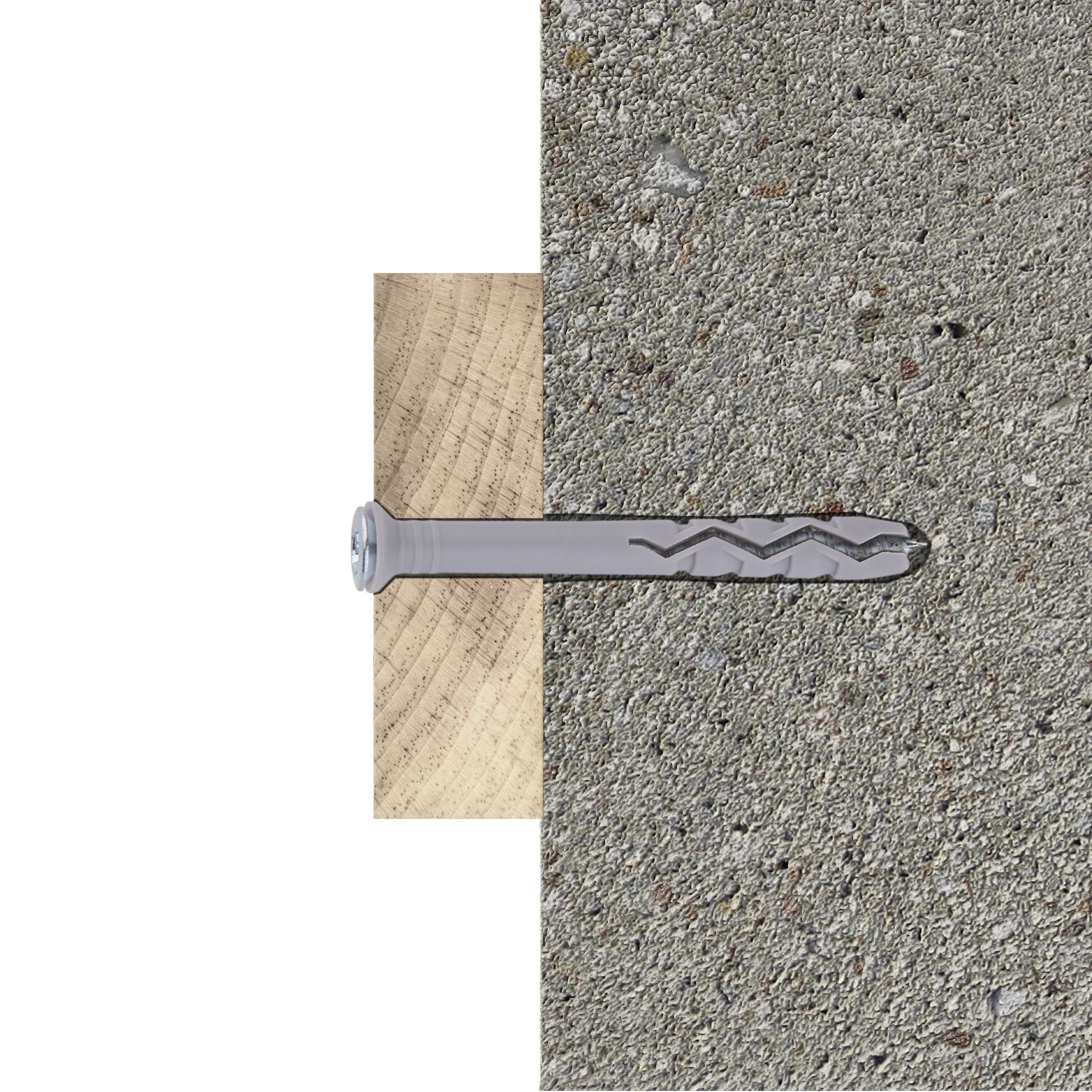 Diall PZ Countersunk Hammer fixing (Dia)10mm (L)100mm, Pack of 10