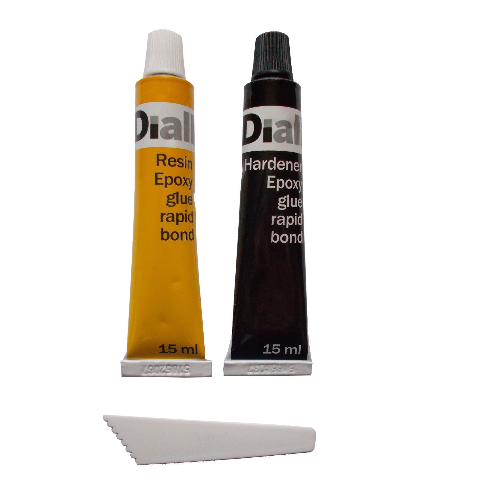 Diall Rapid bond epoxy glue 15ml DIY at B&Q