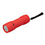Diall Red 27lm LED Battery-powered Compact torch