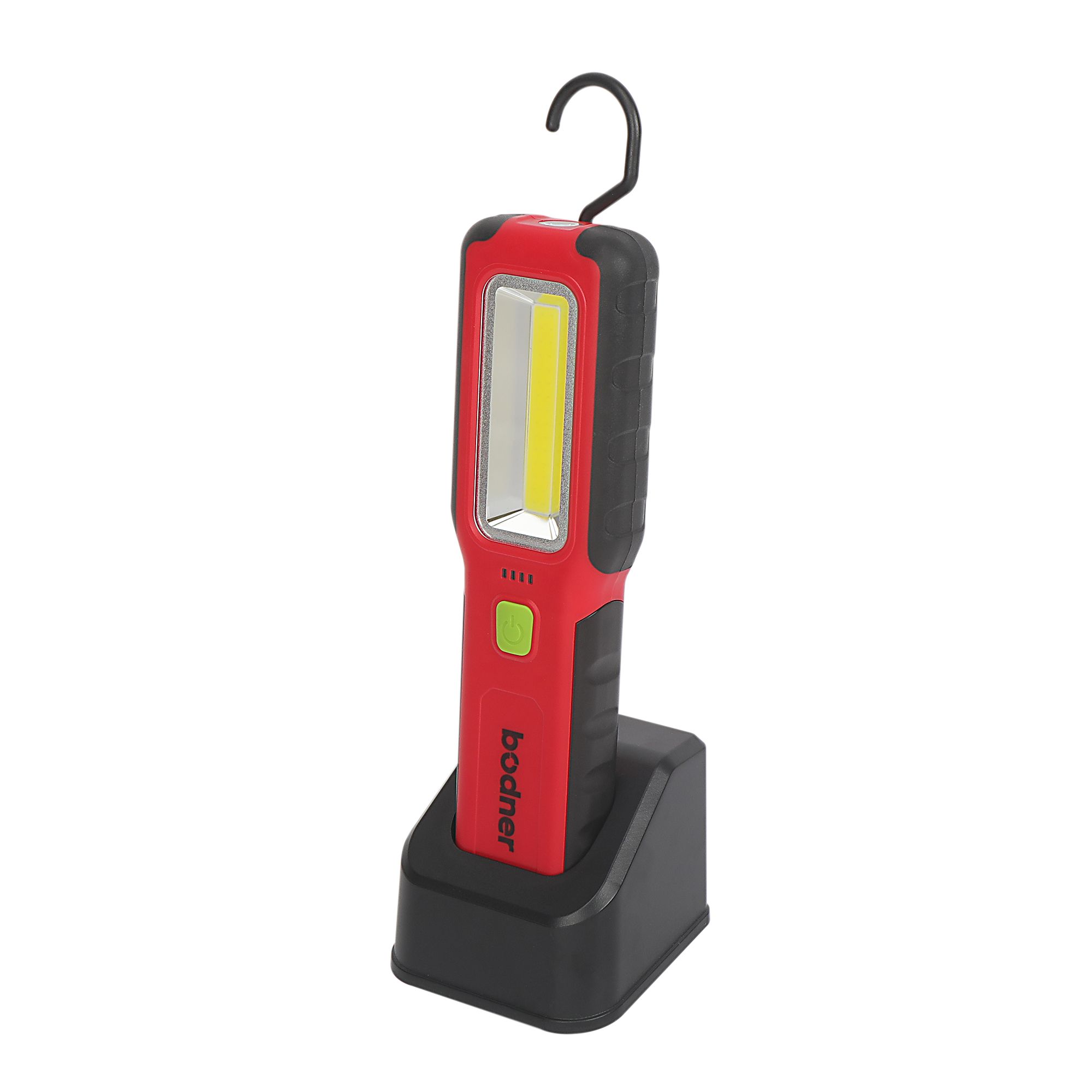 Diall Red black LED Inspection light 8W 230V DIY at B Q