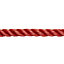 Diall Red Polypropylene (PP) Twisted rope, (L)15m (Dia)14mm