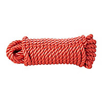 Diall Red Polypropylene (PP) Twisted rope, (L)7.5m (Dia)14mm