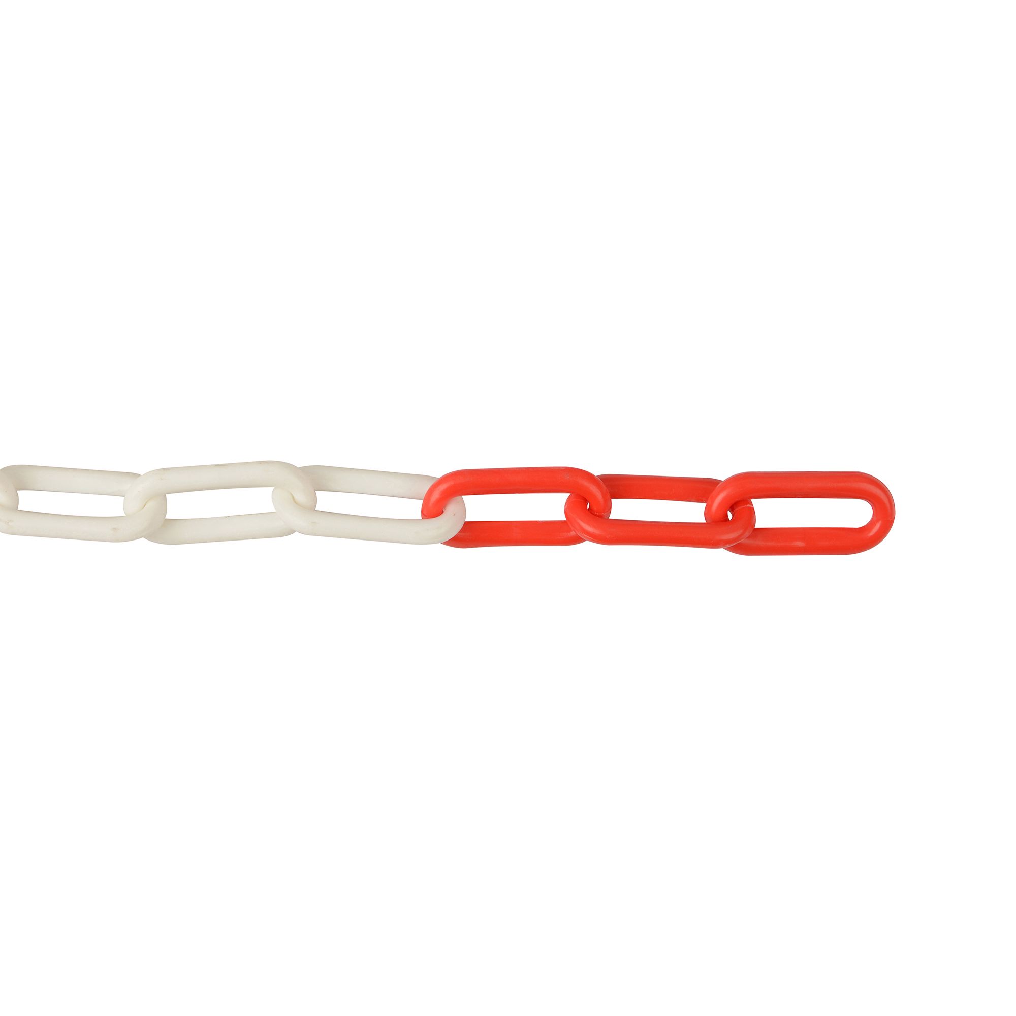 Diall Red & white Plastic Injection moulding Chain, (L)25 (Dia)8mm ...