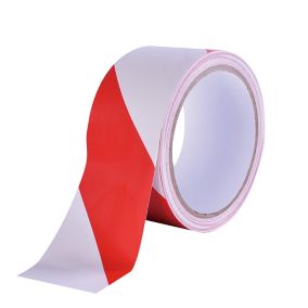 Diall Red & white Tape (L)33m (W)50mm