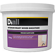 Diall Rough Surface Ready mixed Finishing plaster, 10kg Tub