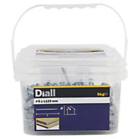 Diall Round wire nail (L)125mm (Dia)5mm 5kg