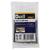 Diall Round wire nail (L)55mm (Dia)2.7mm 125g