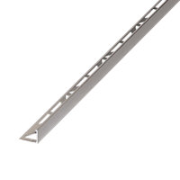 Diall Silver Aluminium Internal edge tile trim