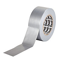Diall Silver effect Duct Tape (L)50m (W)50mm