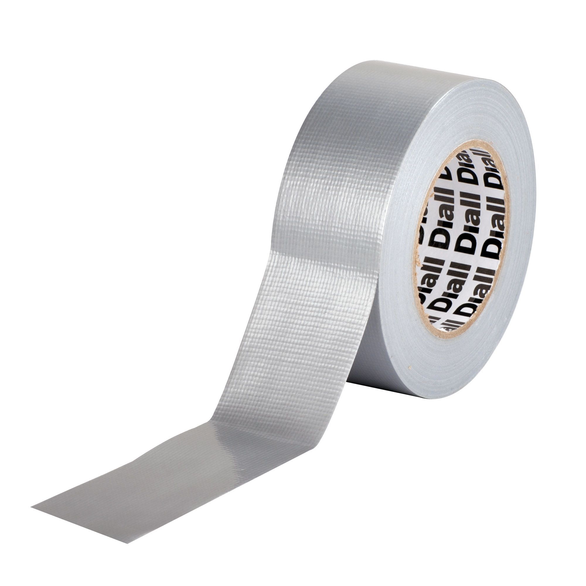 Diall Silver effect Duct Tape (L)50m (W)50mm