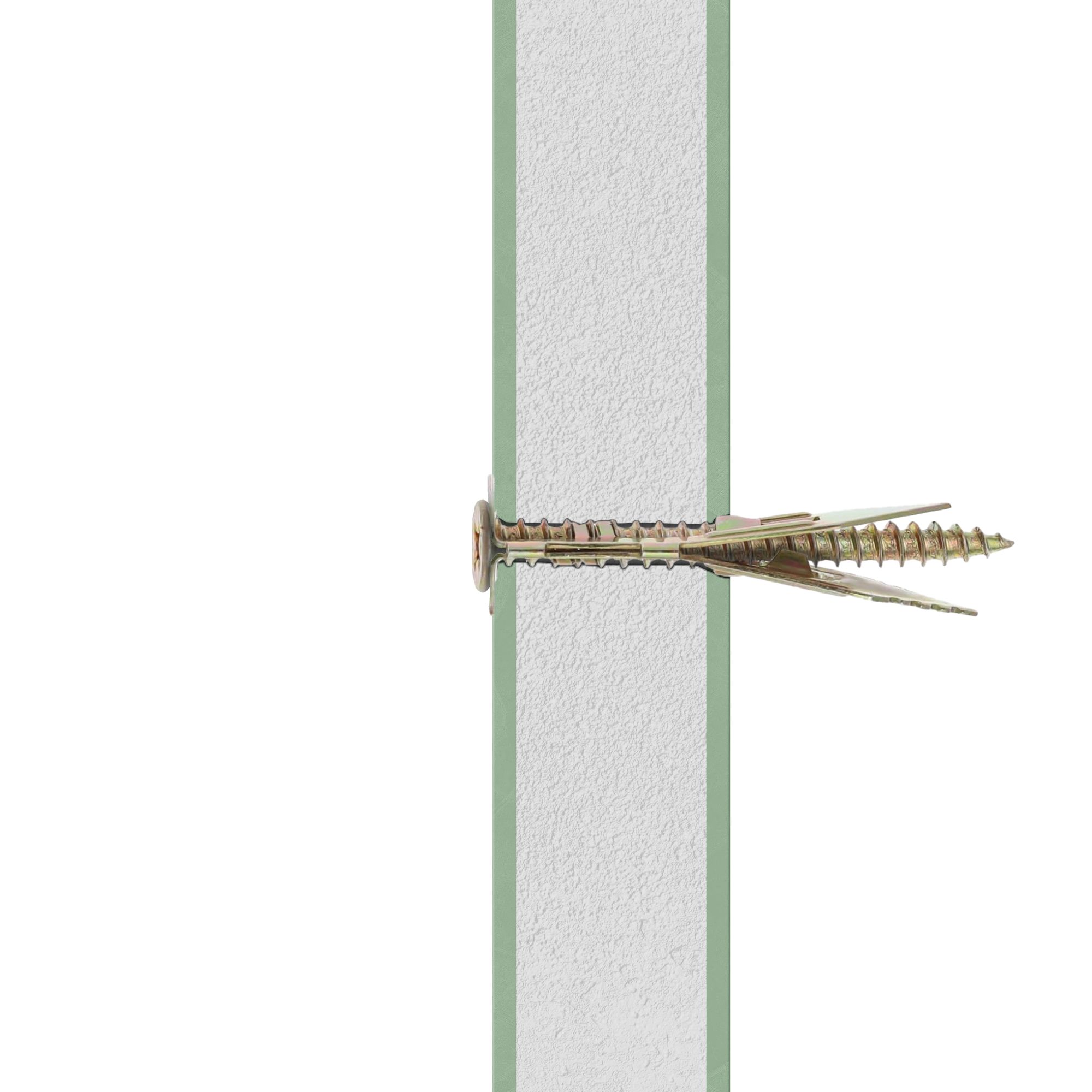Diall Single Plasterboard fixing (Dia)12mm (L)30mm, Pack of 100