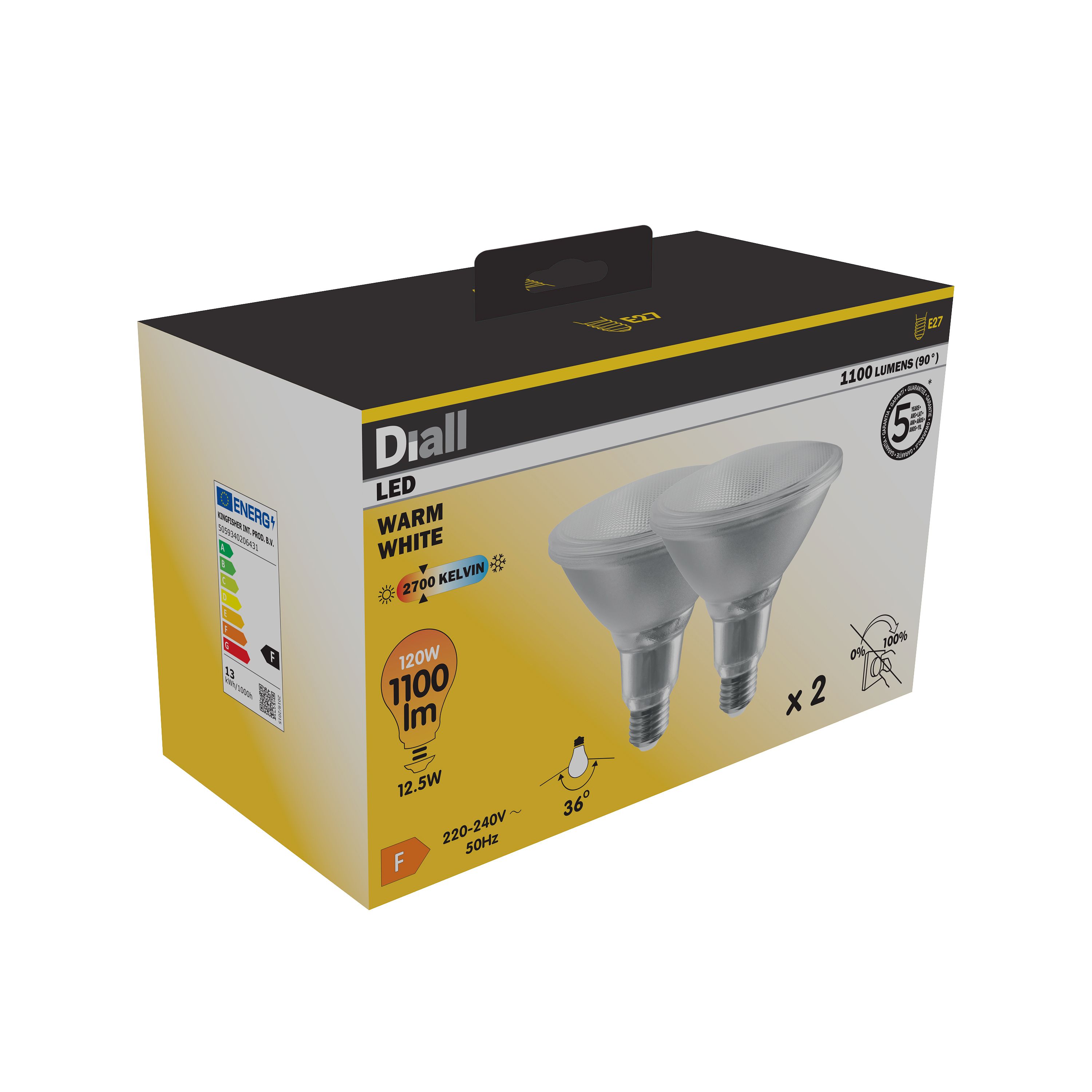 Diall led warm white store