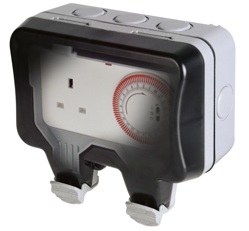 Diall Socket Mechanical daily Timer
