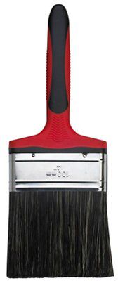 Diall Soft grip Flat paint brush