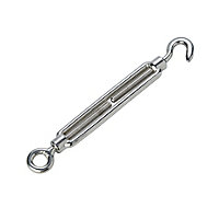Diall Stainless steel Hook & eye Turnbuckle, (Dia)5mm