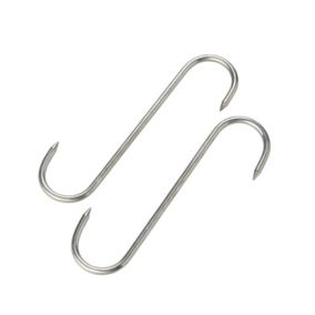Diall Stainless steel S-hook (L)160mm, Pack of 2