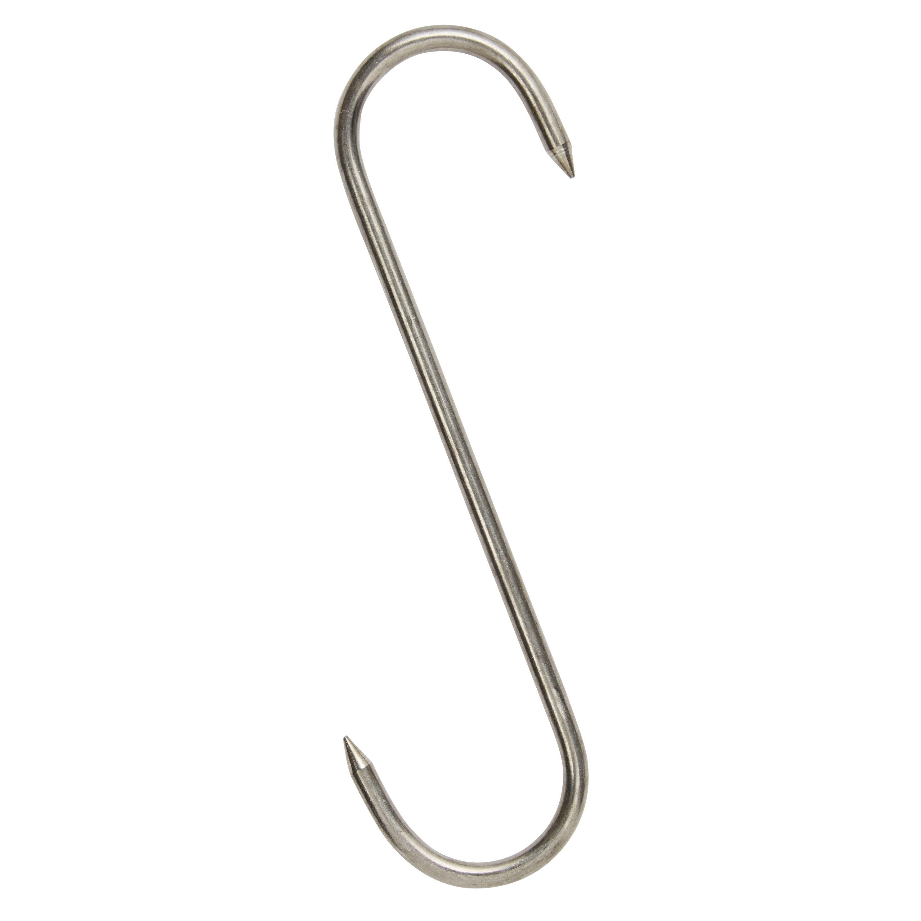 Diall Stainless steel S-hook (L)160mm, Pack of 2