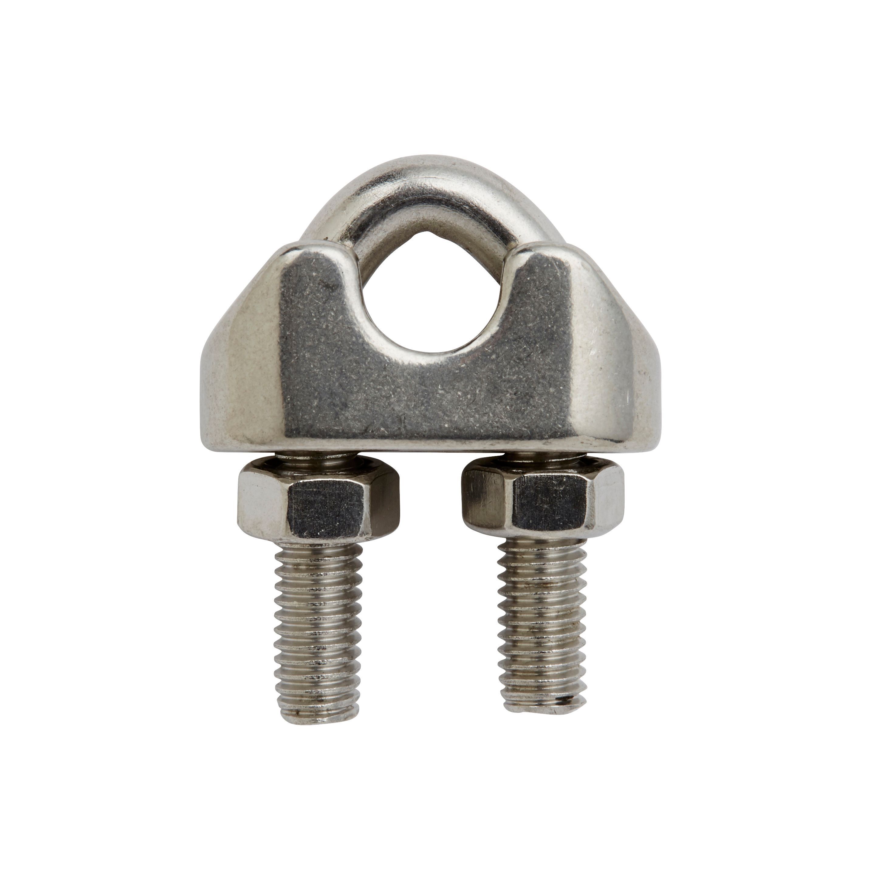 Diall Wire rope clamp (L)90mm