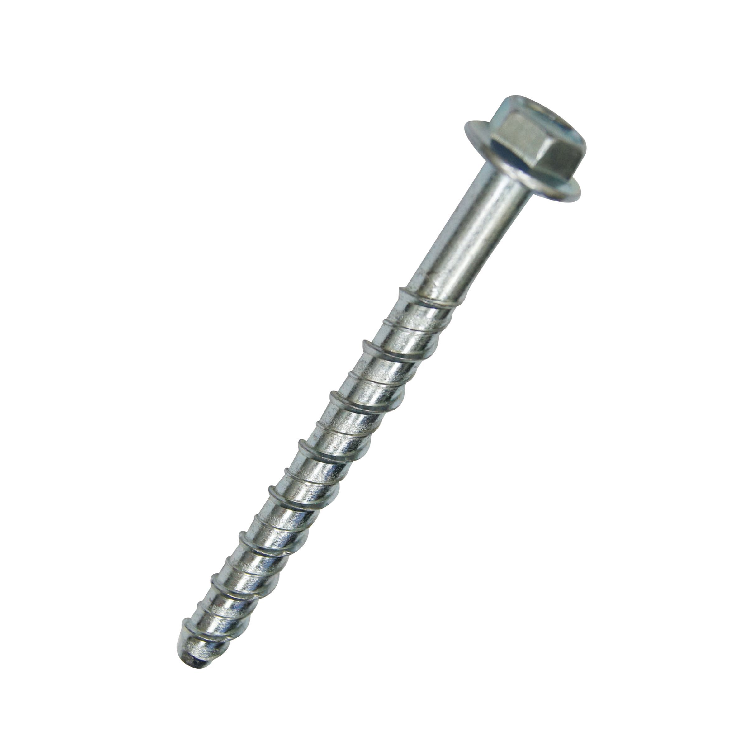 Diall Steel Bolt (L)100mm (Dia)10mm, Pack of 10