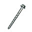 Diall Steel Bolt (L)120mm (Dia)10mm, Pack of 4