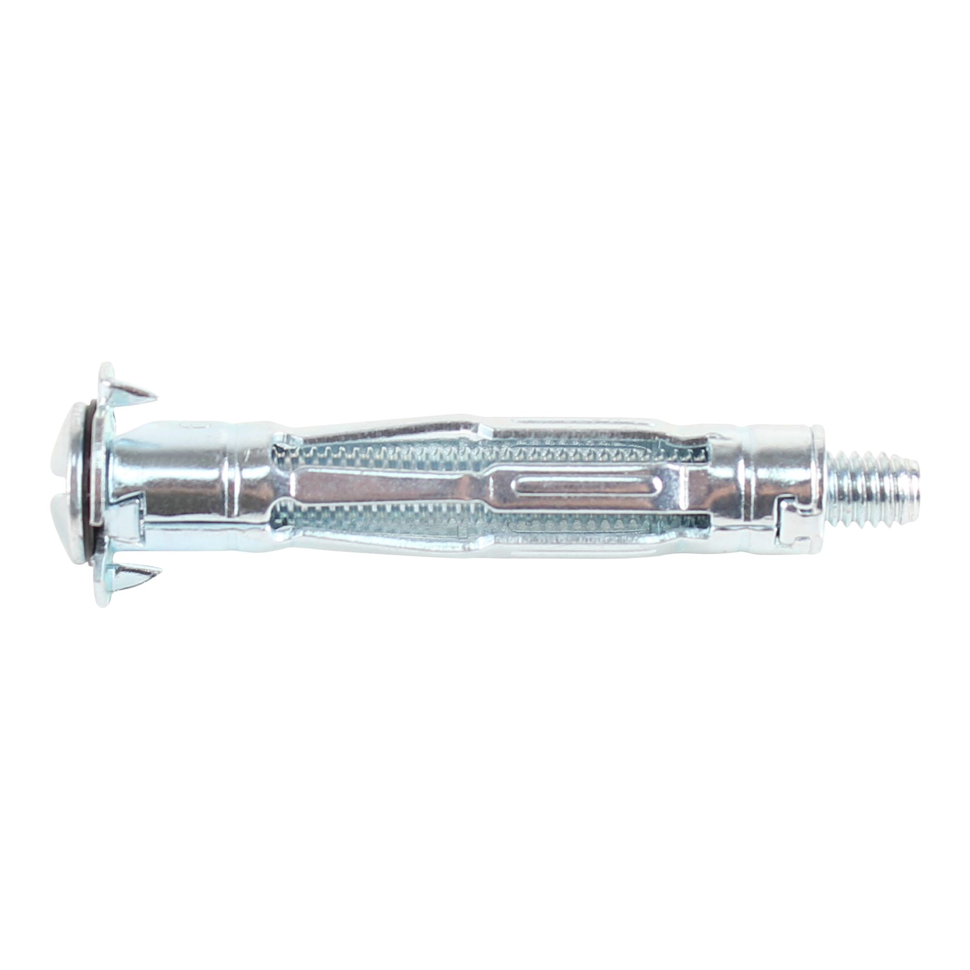Diall Steel Button Hollow wall anchor M6 (L)52mm, Pack of 50