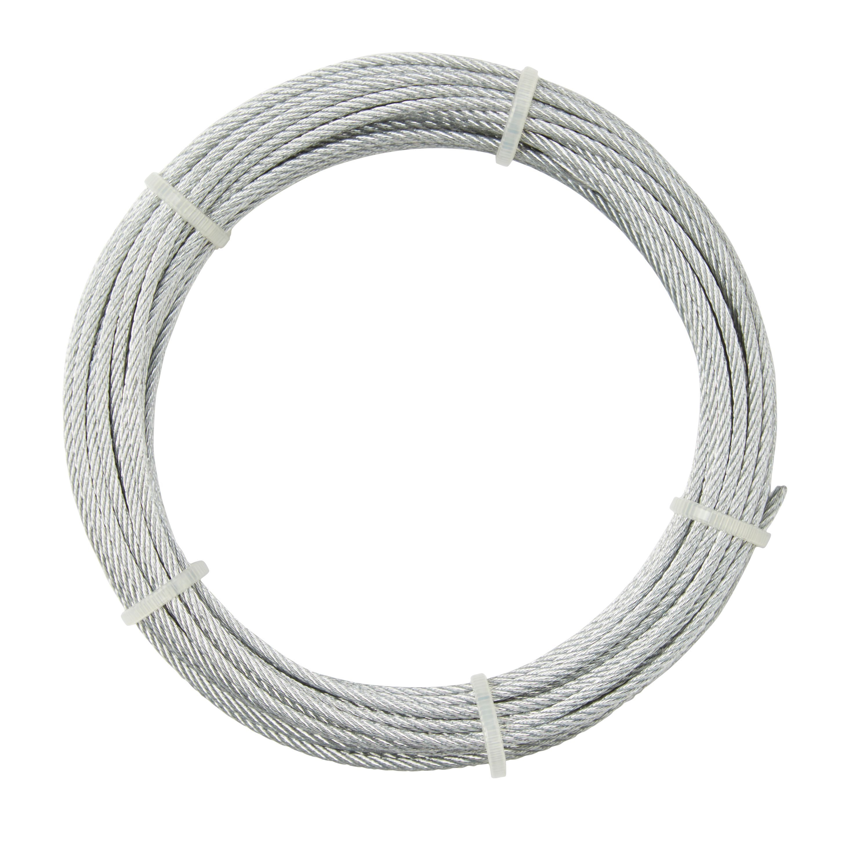 Diall Steel Cable, (L)10m (Dia)2mm, 130g